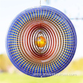 Solar-Powered Garden Wind Spinner for Outdoor Decor